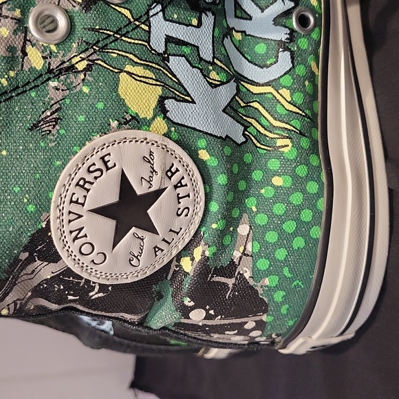 Converse Chucks high tops Killer Croc DC comics mens 10 streetwear - Picture 3 of 9